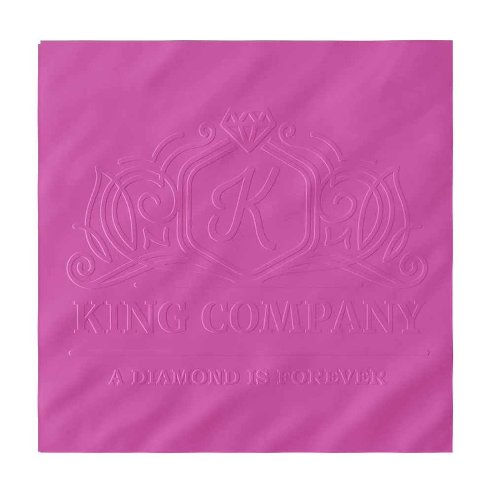 Custom Debossed Napkins - All Signs Today