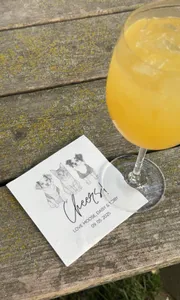 AllSignsToday.Com - Custom Beverage Napkin