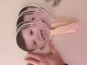 AllSignsToday.Com - Face Cutout Hand Fans