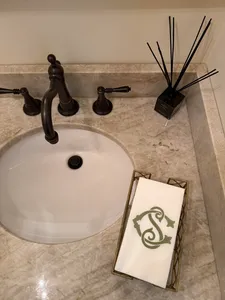 AllSignsToday.Com - Custom Linen Guest Towel Napkin