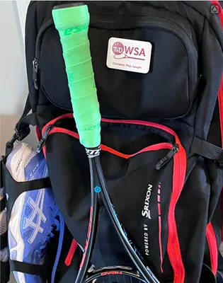 Buttons were distributed to attendeescompetitors at our annual Finals night for our Toronto and District Womens Squash Association