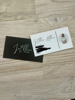 Love love love these cards Usually when ordering with the painted edge the card is extremely thick these however arent They have a nice matte texture to them Great product for a great price