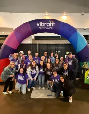 We used the inflatable arch in the arena concourse during a hockey game It caught a lot of attention