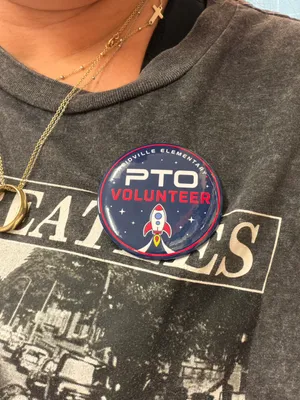 We ordered these badges for PTO members to wear when volunteering They turned out great