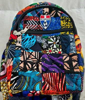 I put the patch on my backpack that I use in Africa as our mission work is there