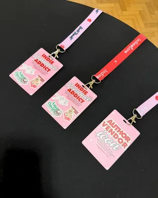 Event passes for a romance book event