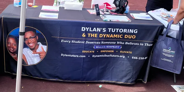 This was a health fair and backpack giveaway