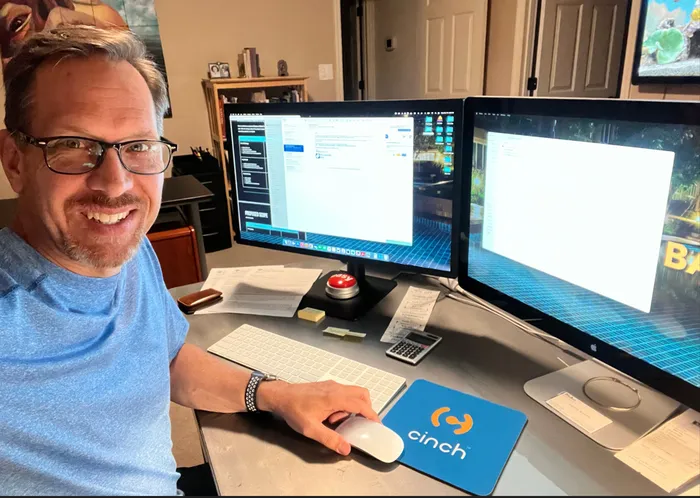 AllSignsToday.Com - Custom Square Mouse Pad