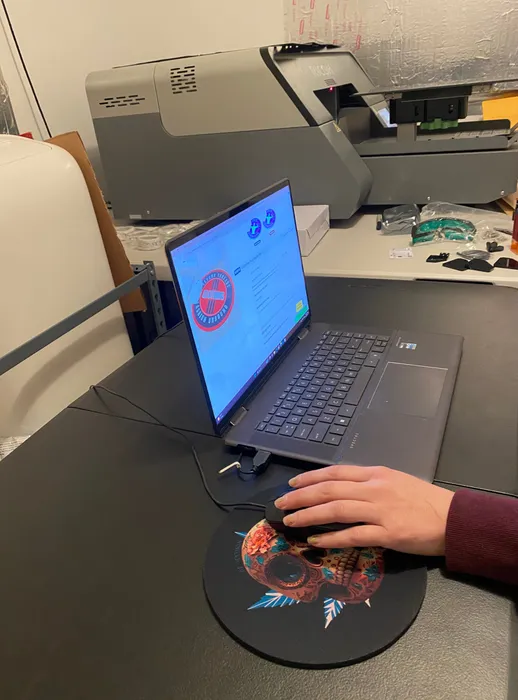 AllSignsToday.Com - Custom Round Mouse Pad