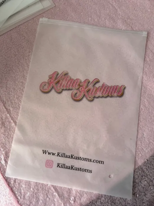 AllSignsToday.Com - Zipper Frosted Bag
