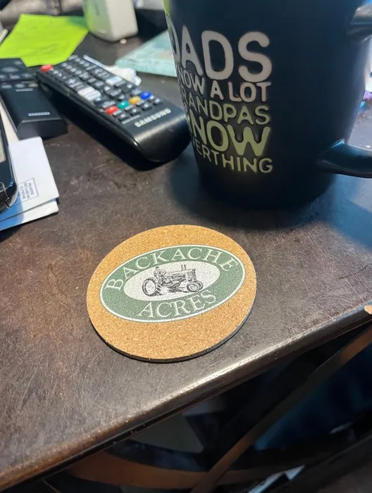 AllSignsToday.Com - Cork Coasters