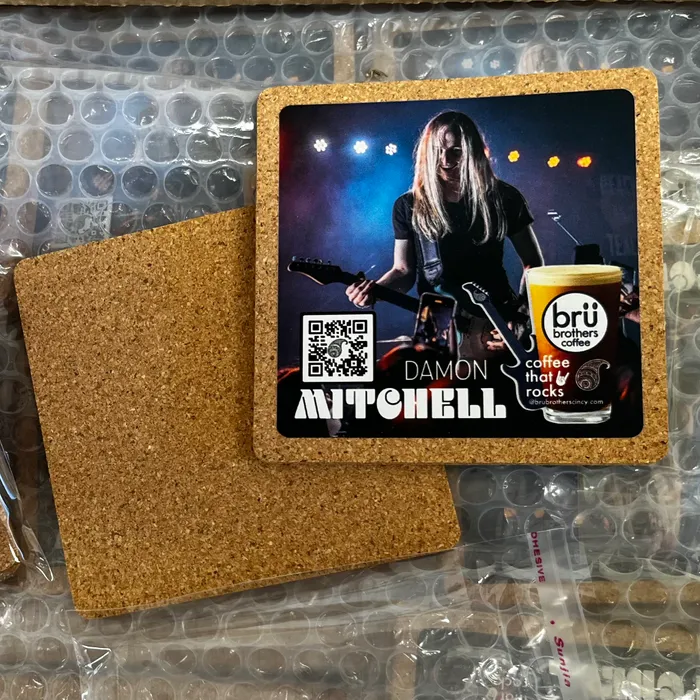 AllSignsToday.Com - Cork Coasters