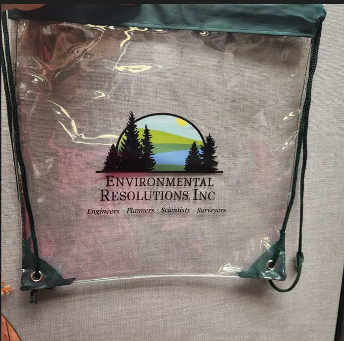 AllSignsToday.Com - Custom Clear Drawstring Bag