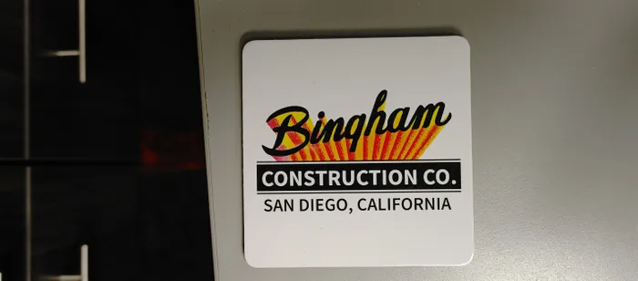 AllSignsToday.Com - Fiberboard Coasters