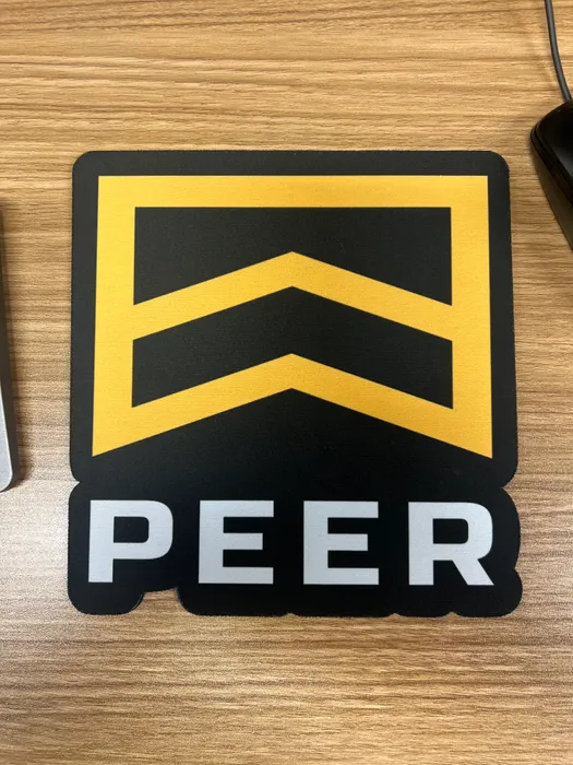 AllSignsToday.Com - Custom Shape Die Cut Mouse Pad