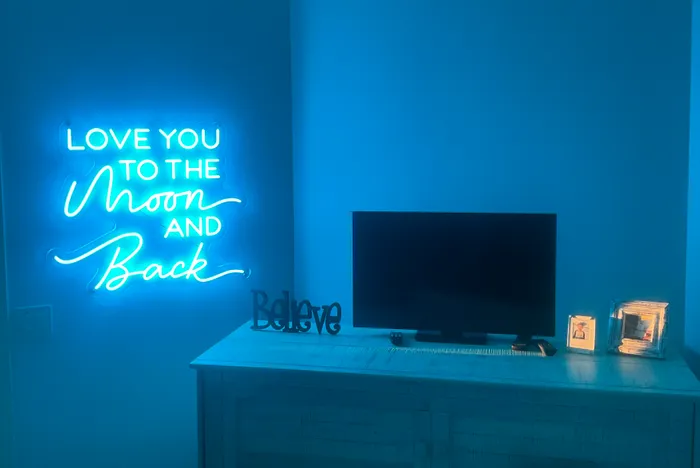 AllSignsToday.Com - I Love You To The Moon And Back Neon Sign