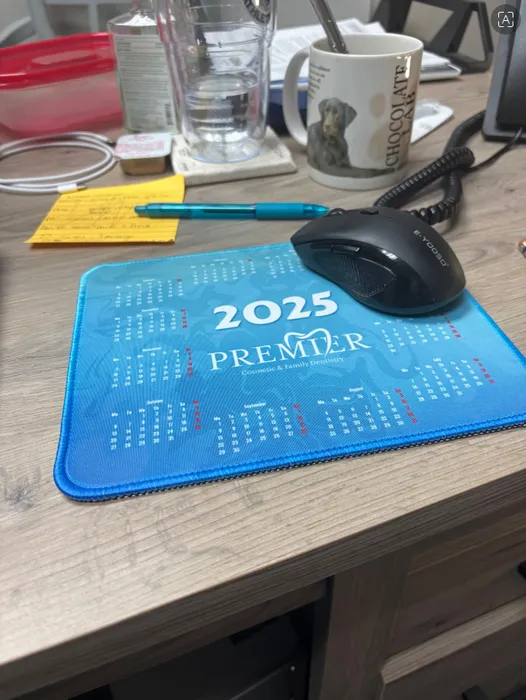 AllSignsToday.Com - Light Blue Calendar Mouse Pad