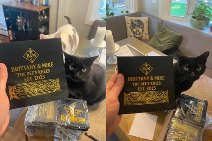 AllSignsToday.Com - Custom Foil Stamped Beverage Napkin