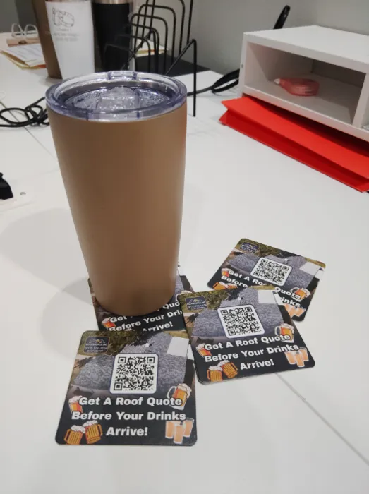 AllSignsToday.Com - Pulpboard Coasters