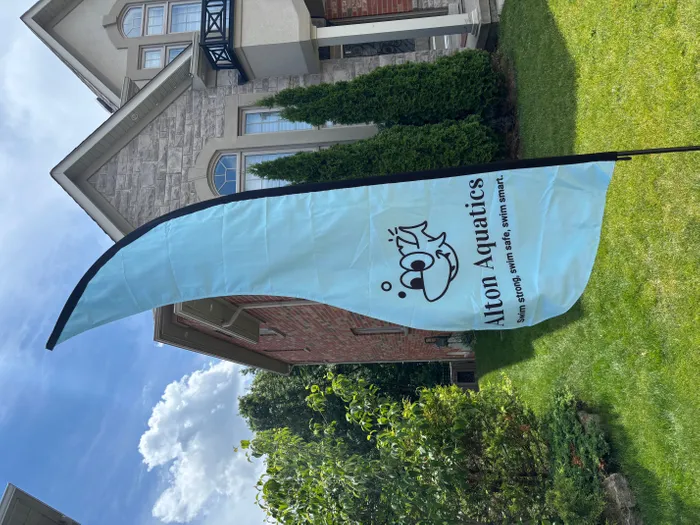 AllSignsToday.Com - Shark Fin Flag