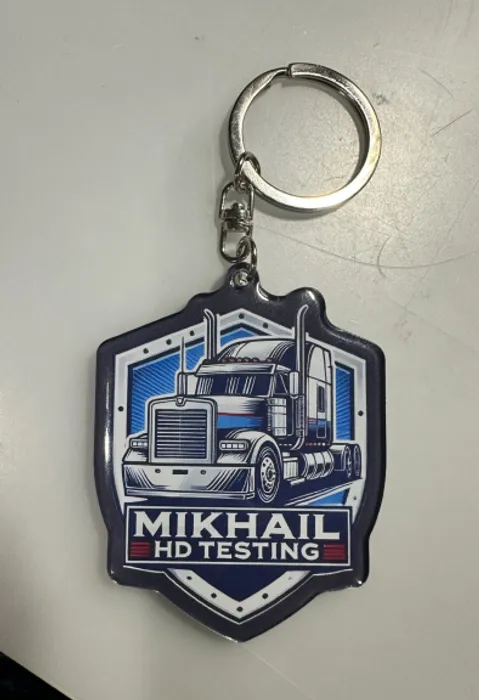 AllSignsToday.Com - Acrylic Keychain