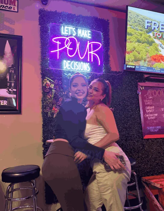 AllSignsToday.Com - Let's Make Pour Decisions Neon Signs