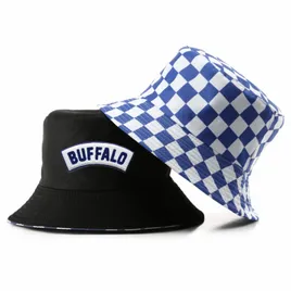 Checkered Cotton Bucket Hat - All Signs Today