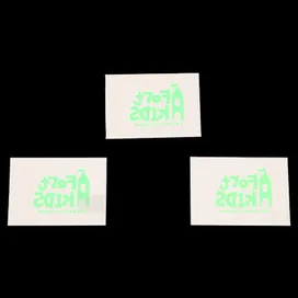 Custom Glow Green Tattoos - All Signs Today