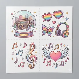 Tear & Share Tattoos - All Signs Today