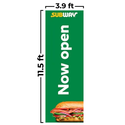 3.9 ft x 11.5 ft - All Signs Today