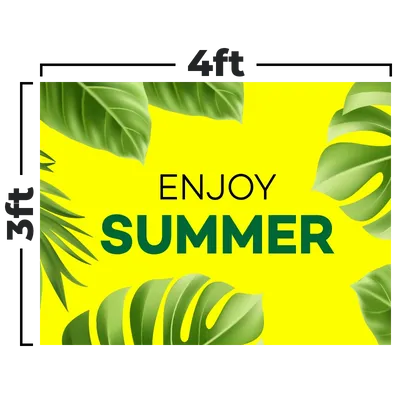 4 x 3 ft 4 x 3 ft - All Signs Today