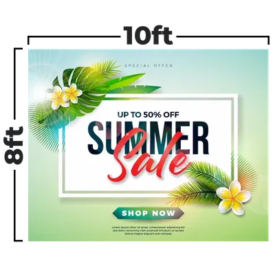 10 x 8 ft 10 x 8 ft - All Signs Today