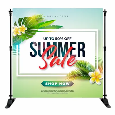 Top & Bottom Pole Pocket Top & Bottom Pole Pocket - All Signs Today