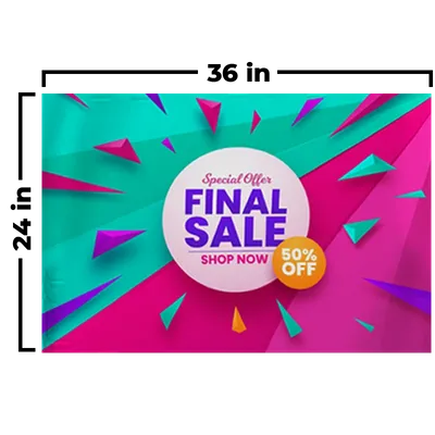 36 x 24 in - All Signs Today