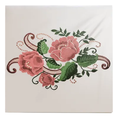 Embroidered Cloth Napkin Embroidered Cloth Napkin - All Signs Today