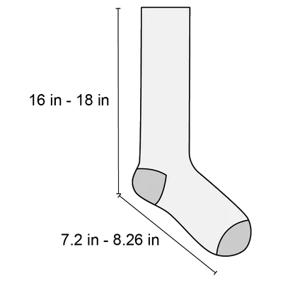 Women_DTF Printing + Pure Cotton Knee High Women_DTF Printing + Pure Cotton Knee High - All Signs Today