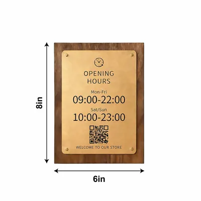 6 in × 8 in - All Signs Today