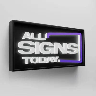 Open-top Metal Box - All Signs Today