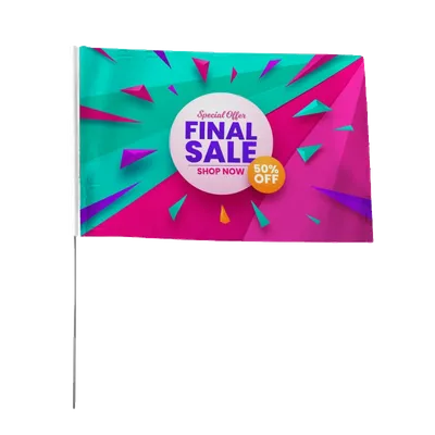 Hand Flag - All Signs Today