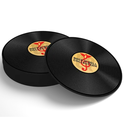 Soft Plastic Record Coaster - All Signs Today