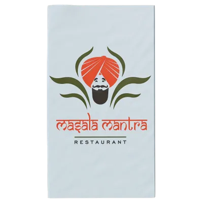 Custom Linen Guest Towel Napkin - All Signs Today