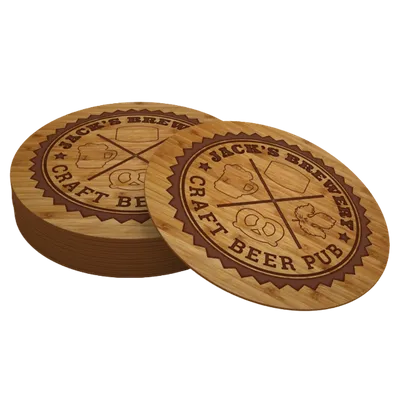 Bamboo Coaster - All Signs Today