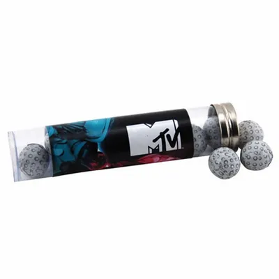 Tube with Chocolate Golf Balls - TRB660 - All Signs Today