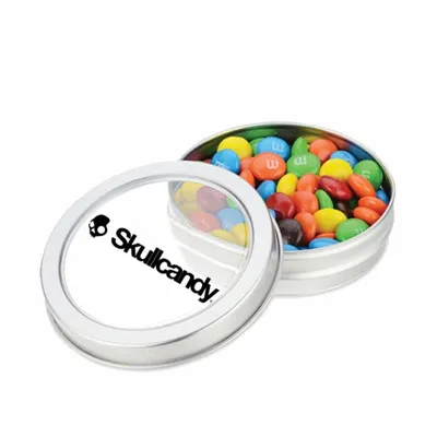 M&M'S® in Small Top View Tin - All Signs Today