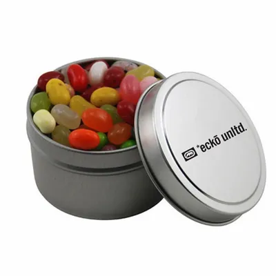 Round Tin with Jelly Bellies - SBF3100 - All Signs Today