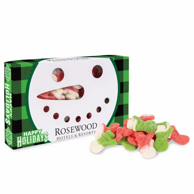 Snowman Die Cut Box with Gummy Snowmen - All Signs Today