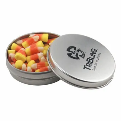 Round Tin with Candy Corn - SBF2900 - All Signs Today