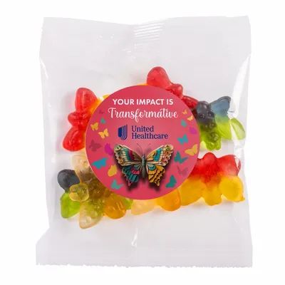 Clever Candy 2oz. Handfuls - Gummy Butterflies - All Signs Today