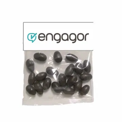 Large Header Bags - Dark Chocolate Almonds - All Signs Today