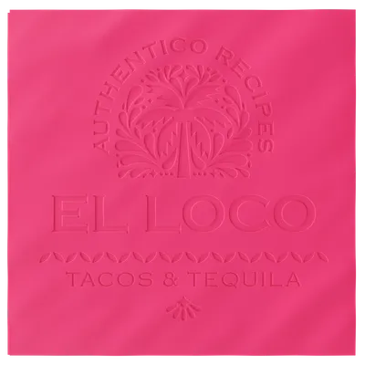 Custom Debossed Dinner Napkin - All Signs Today